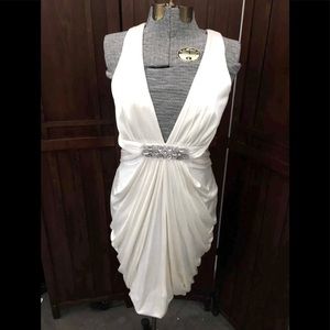 BCBGMaxAzria Halter Dress - Size L